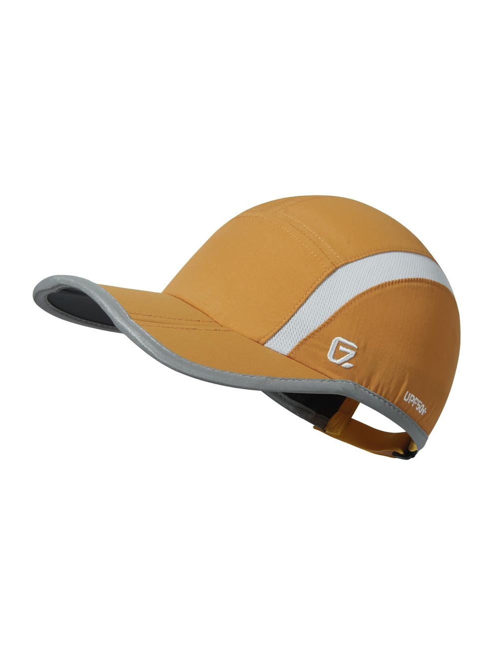 Reflective Folding Outdoor Hat Unstructured | Dark Goldenrod | Size 6 7/8-7 1/2